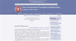 Desktop Screenshot of fhab.de